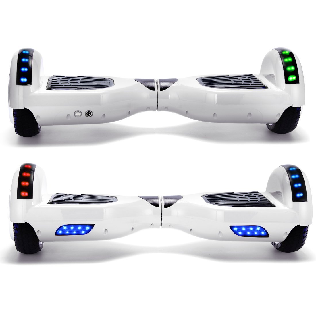 Xe điện đi bộ 2 bánh thông minh trắng 2 mặt bluetooth