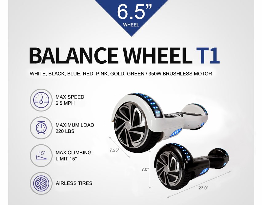 Xe điều khiển bằng chân balance wheel t1
