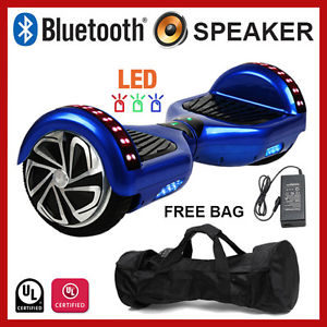 Xe điều khiển bằng chân xanh dương 6.5 inch