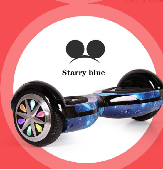 xe điện cân bằng 6.5 inch x2 màu xanh vu tru blue hoverboard