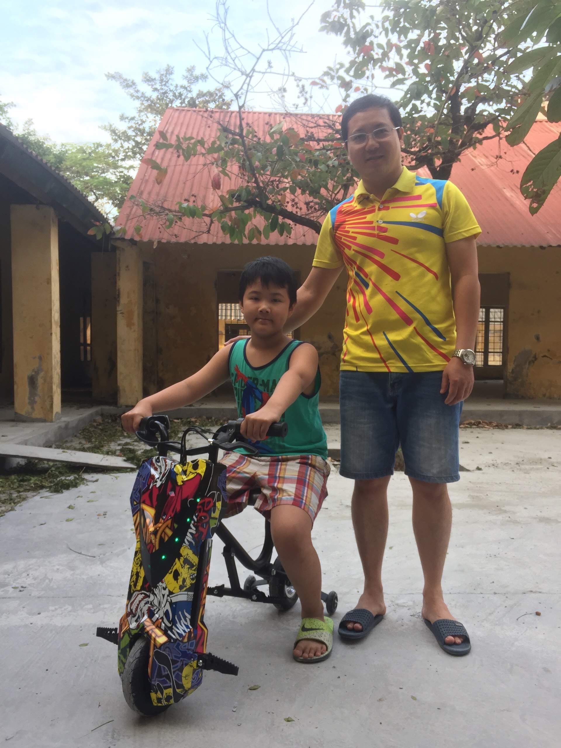 xe 3 banh drift yen cao
