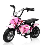 kich thuoc xe may dien mini xe moto mini 2 mau hong