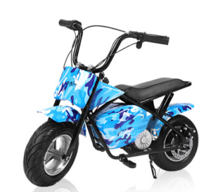 xe máy điện mini ngồi lái 24v 350w 2 bình acquy 8 ah xe cho bé xe máy scooter moto mini mau xanh la