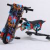 Xe 3 bánh drift scooter trẻ em xe xoay 360 độ xe cù quay xuồng bay kingkong