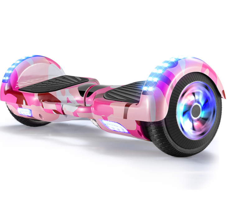 xe dien can bang 65 inch hong van hoverboard pink xe tu can bang