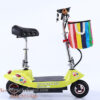 xe dap dien mini banh 10 inch xanh la