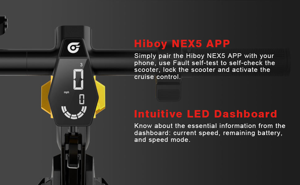 app hiboy nex5 cực tốt cho xe scooter điện