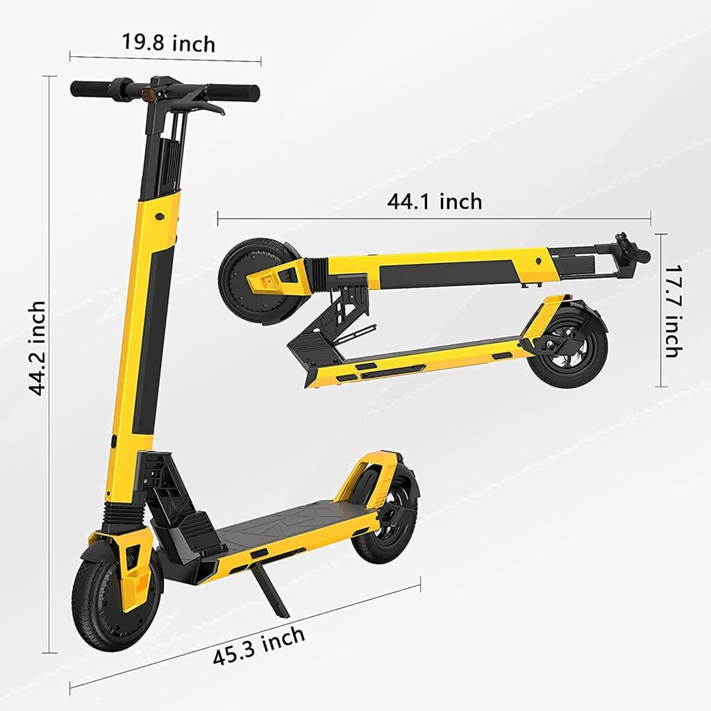 gấp 2 bước xe scooter