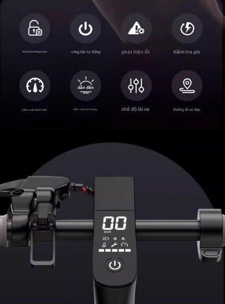 Màn hình hiển thị scooter