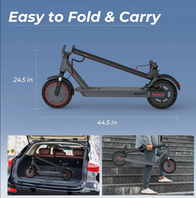 Scooter với giảm sóc trước