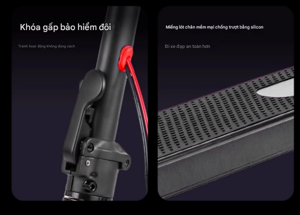 đệm chống trơn chượt xe scooter