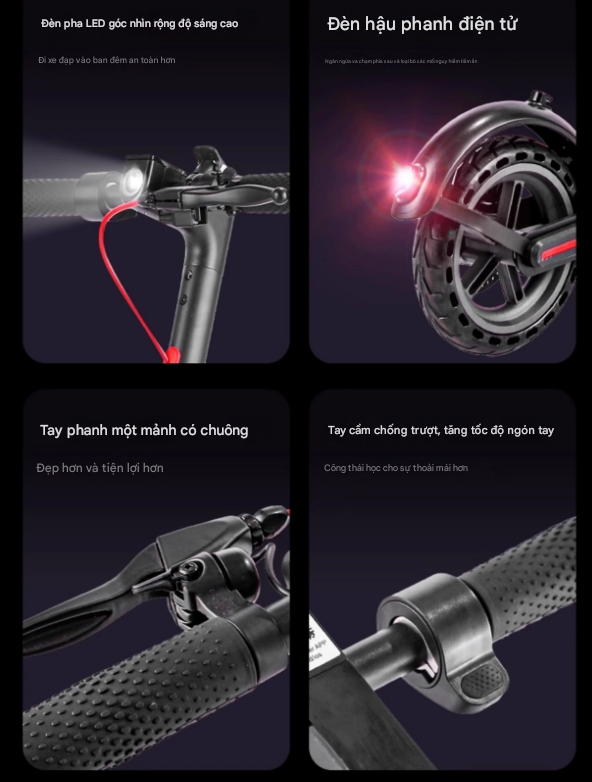 tay phanh xe scooter