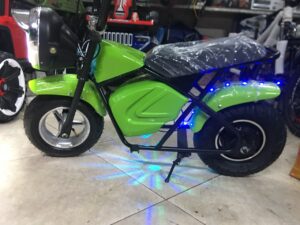 cucake 36v xanh lá chạy pin moto mini